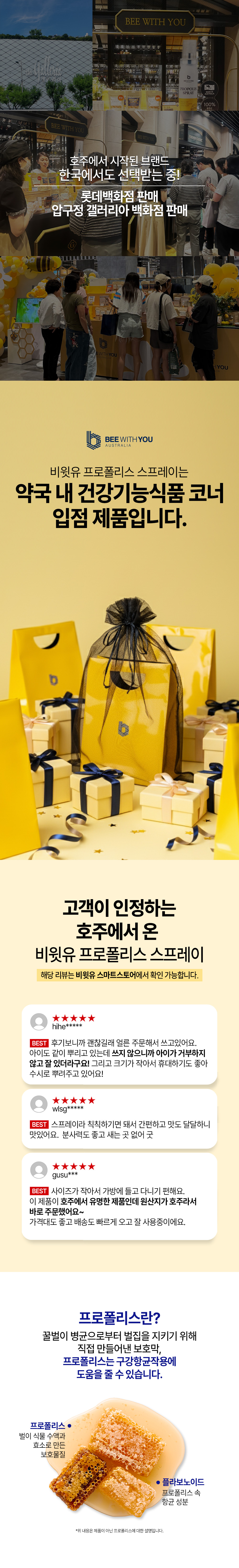 비윗유 호주 프로폴리스 스프레이 30ml