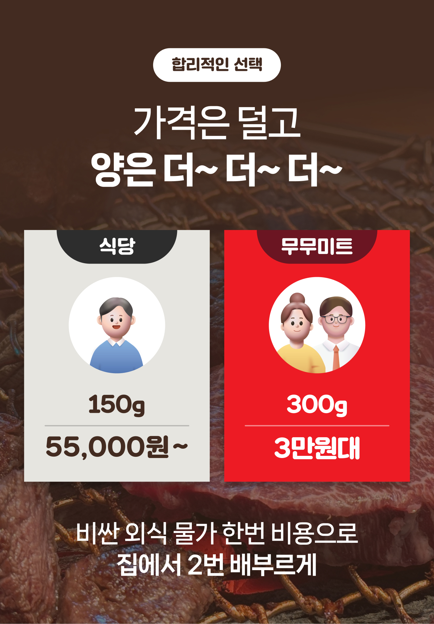 1++(9) 투뿔한우 통양지 300g