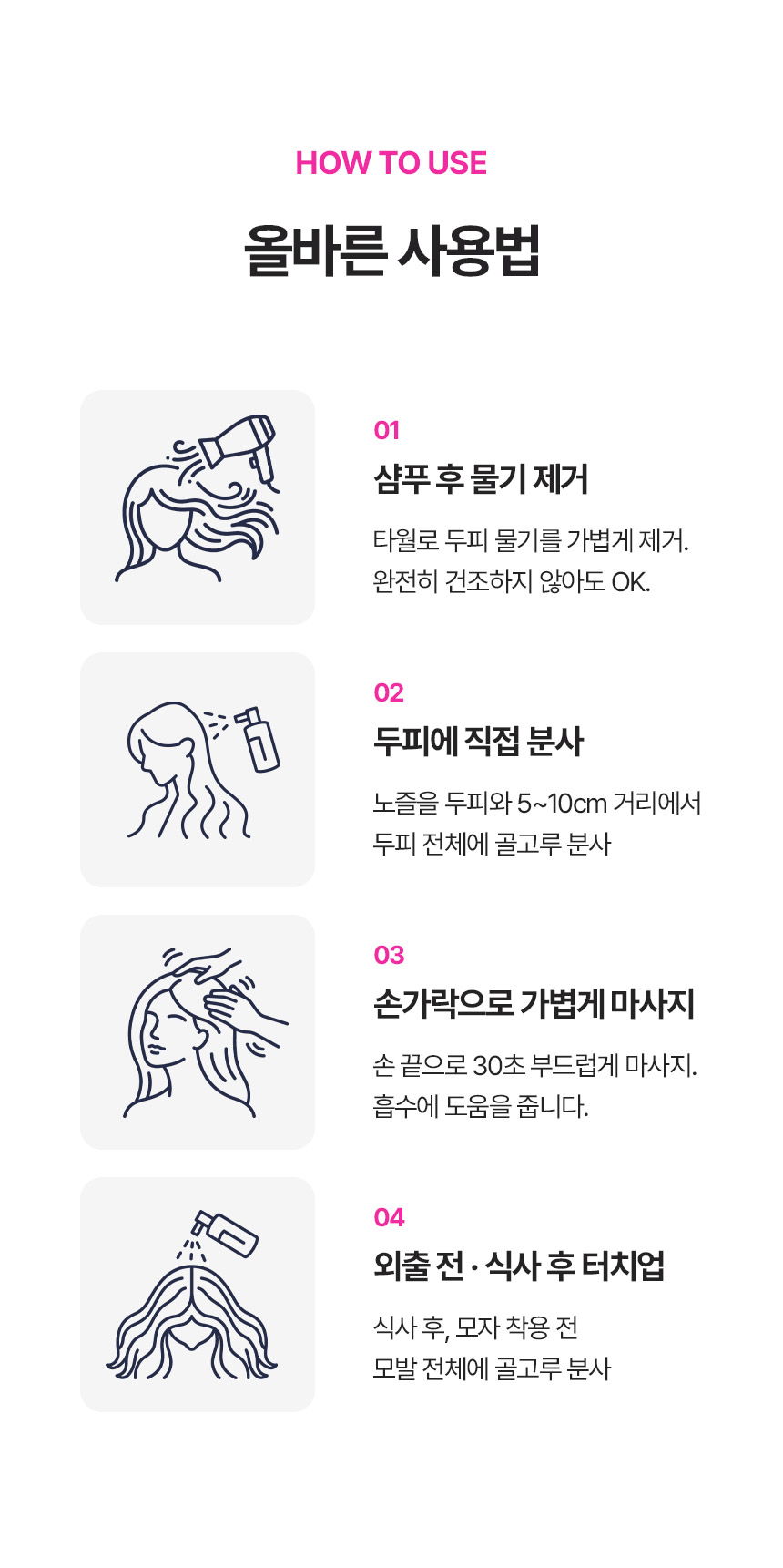 두피냄새 원인차단 미스트 정석랩 정수리꽃향기 샴푸 후 3초 케어 100ml