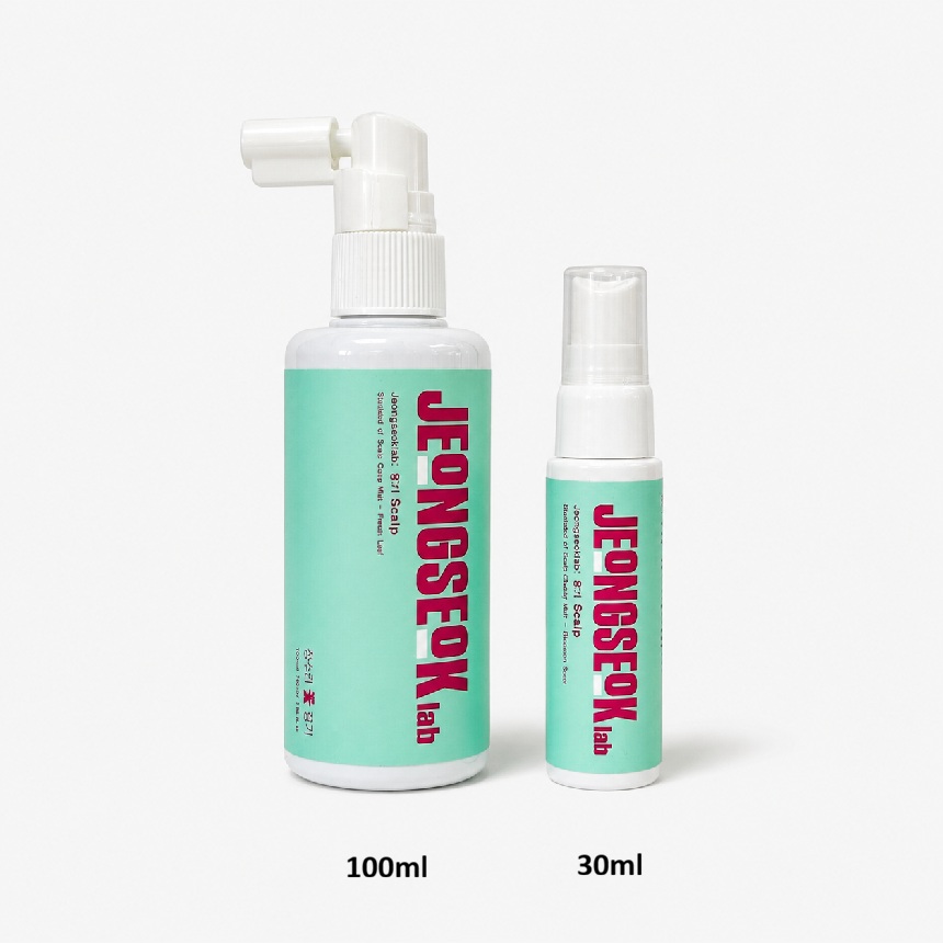 두피냄새 원인차단 미스트 정석랩 정수리꽃향기 샴푸 후 3초 케어 100ml +30ml