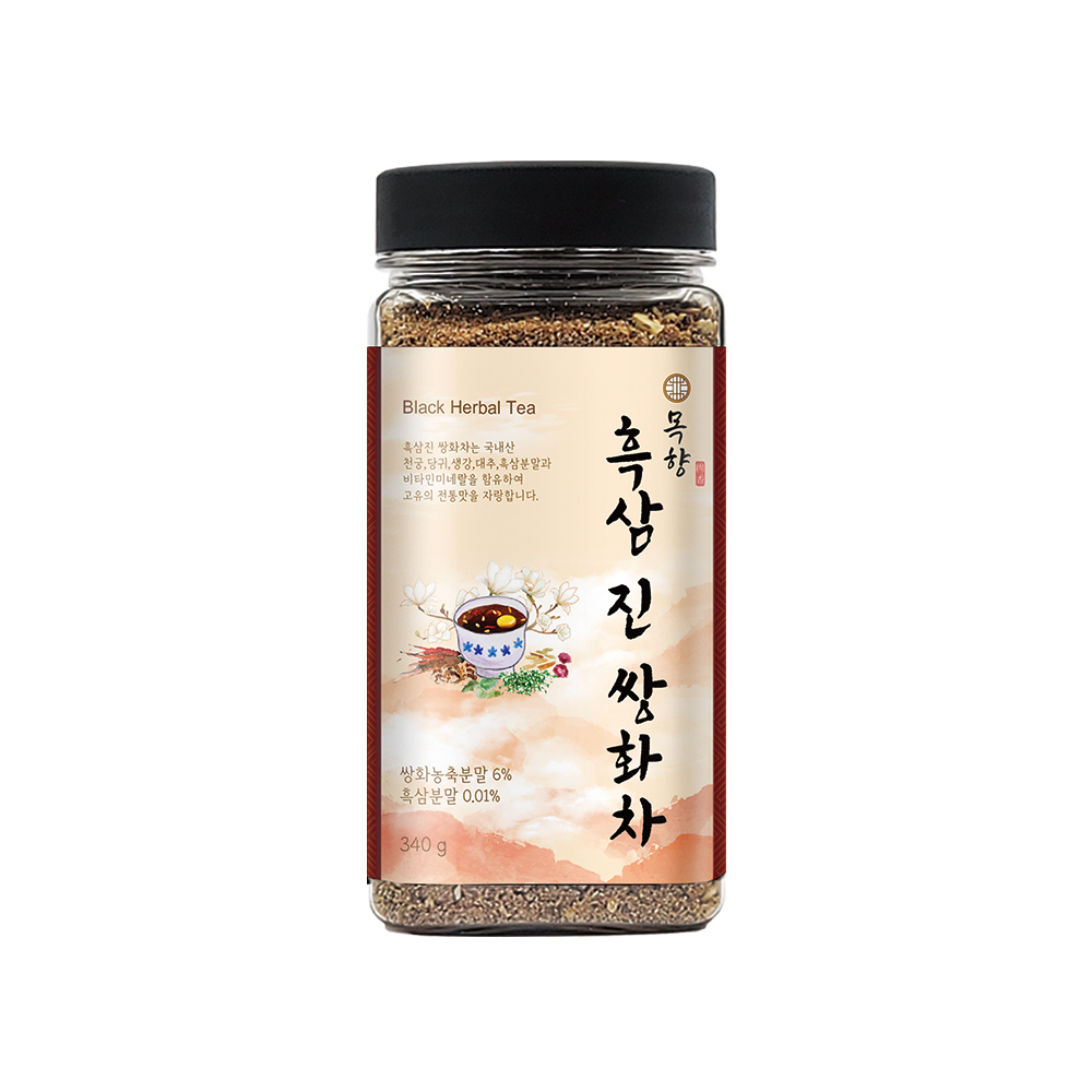 흑삼 진 쌍화차 340g