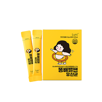 루니 똥배뺄땐 유산균 3 x 30포