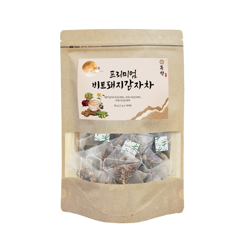 프리미엄 비트돼지감자차 50g(1g*50개)