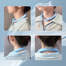 꽁꽁 시원한 여름을 만드는 얼음같이 시원한 아이스 넥쿨러 넥밴드 아이스 넥밴드2개+ 쿨링타올 증정