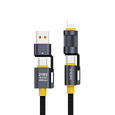 [스타일파이] 240W 초고속 케이블 4in1 1.5M 20Gbps C74U
