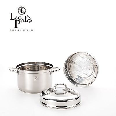 [레오폴디] 디베르소 스텐 찜곰솥 22cm
