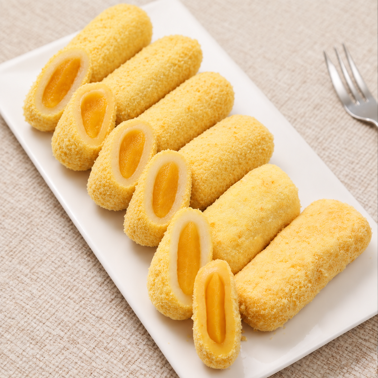[단미정] 호박앙금 카스테라 인절미 500g x 10개