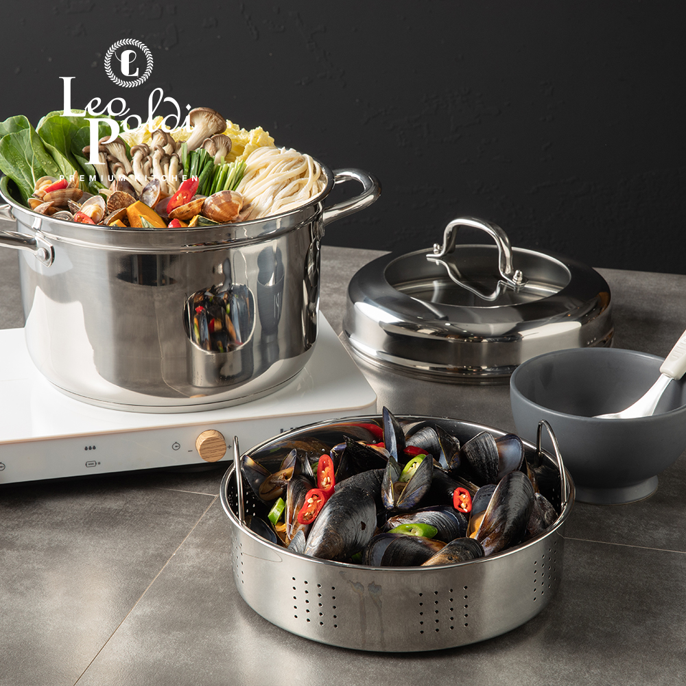 [레오폴디] 디베르소 스텐 찜곰솥 26cm