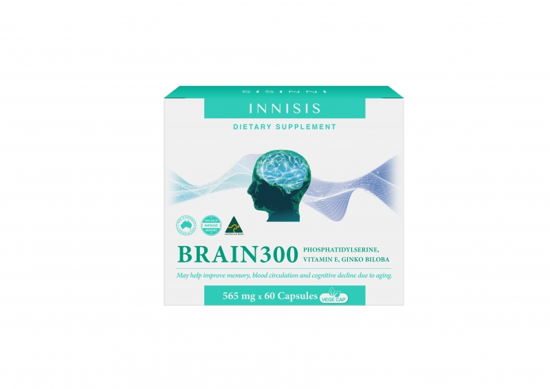 이니시스 brain300 두뇌영양제 60캡슐 2개