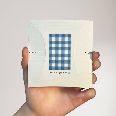 네모톡컵-휴대용 종이컵 (20봉투)