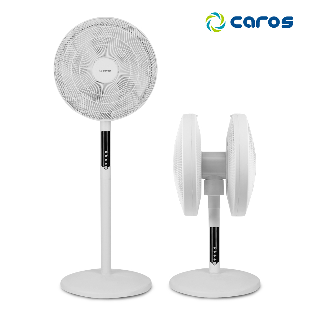 360도 회전 양방향 더블헤드 선풍기 16인치 CAF-TWB16