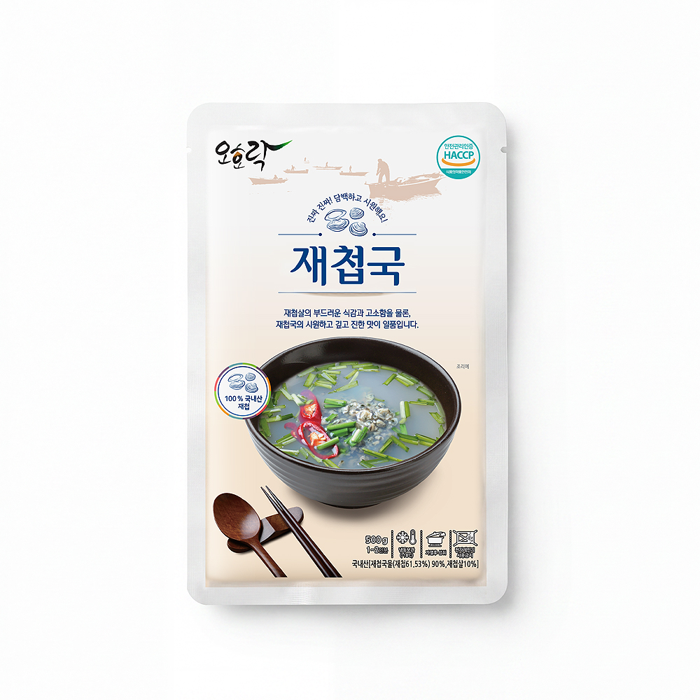 오호락 재첩국