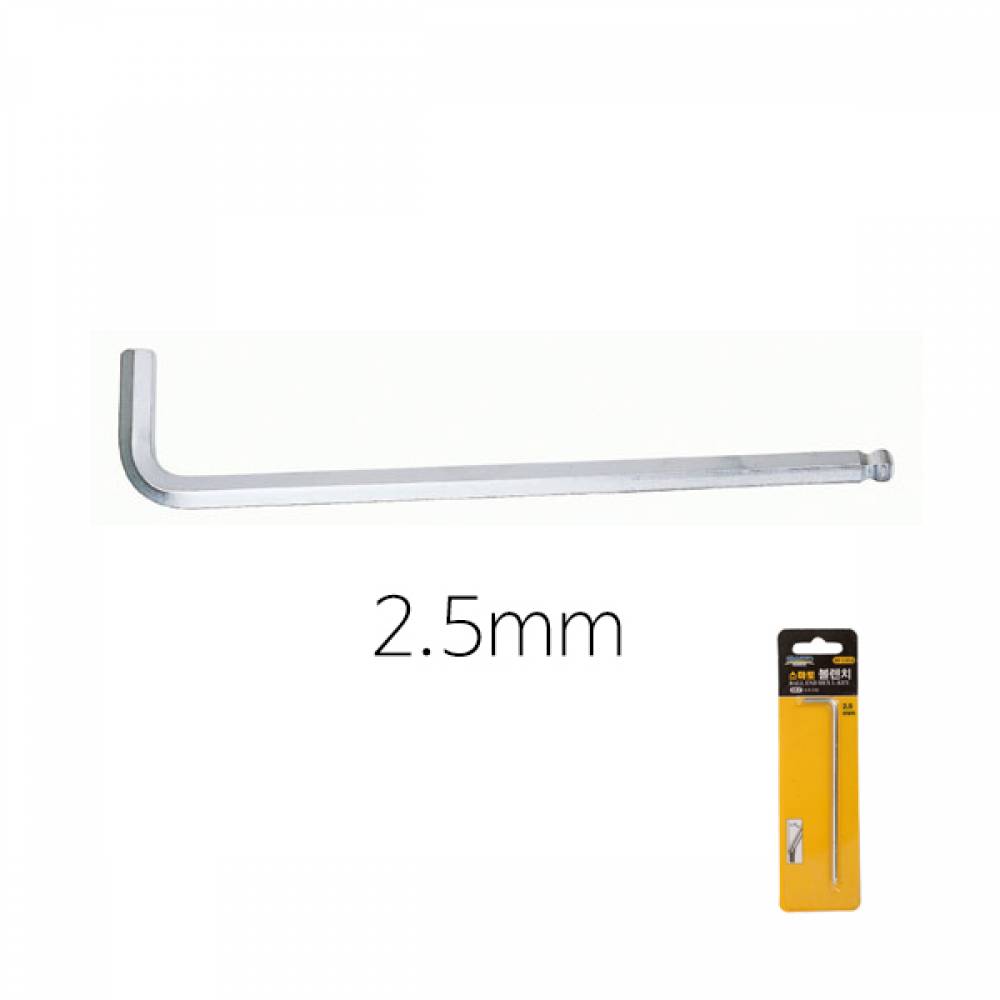 스마토 볼렌치 2.5mm 전장112mm(카드포장10개입)