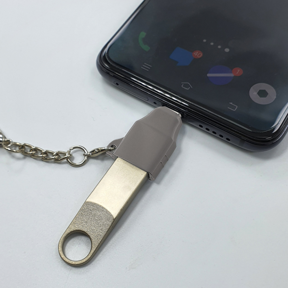 USB-A to C타입 OTG젠더(블랙) usb3.0 변환젠더