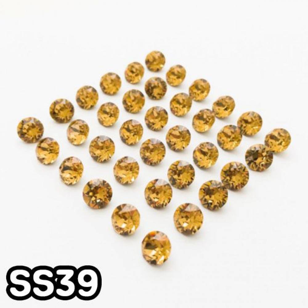 GGD 1088 브이컷-라이트콜로라도토파즈 SS39 5개