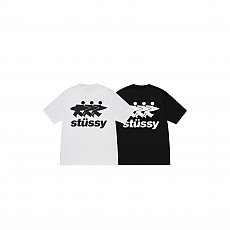 [Stussy] 스투시 서프워크 반팔 티셔츠(화이트/블랙, S~XL)