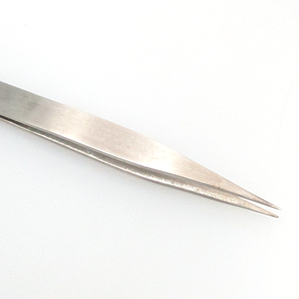 TWEEZER 정밀 핀셋 OO 120mm 공업 반도체 둥근 다꾸