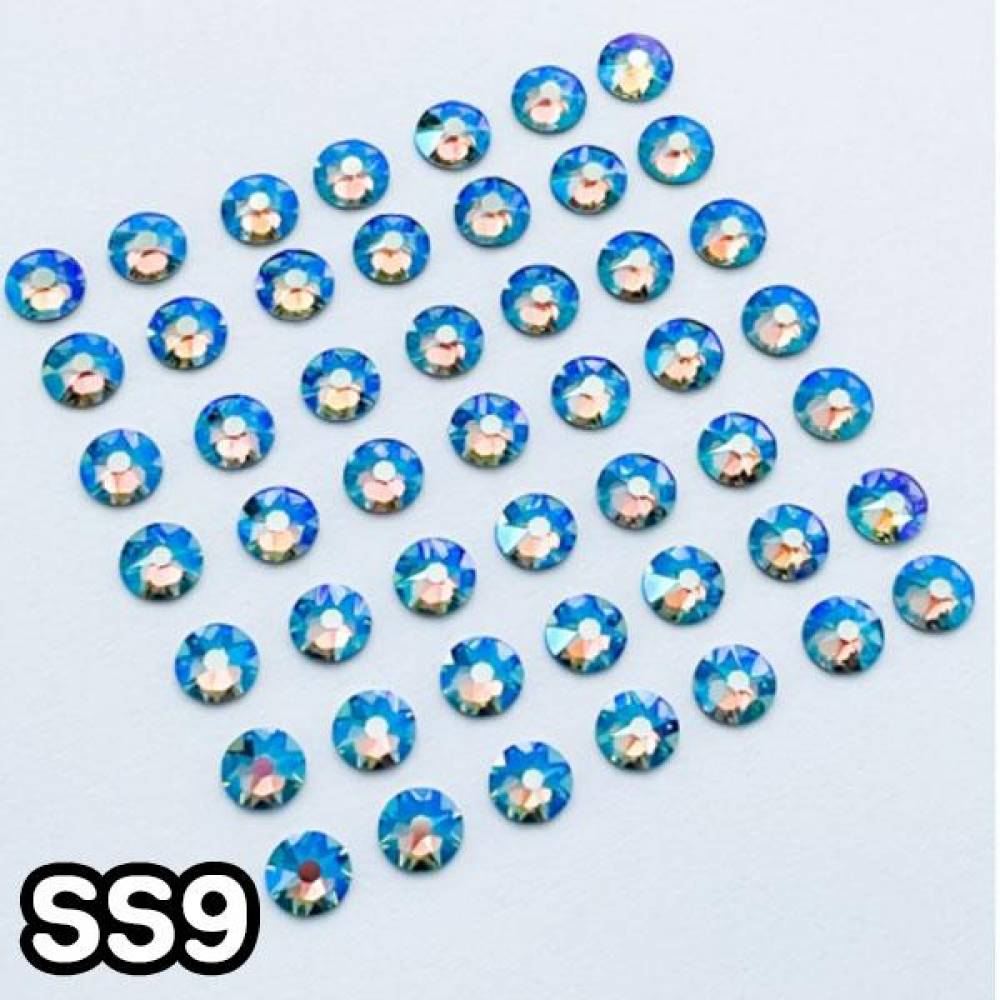 GGD 2088 평스톤-라이트사파이어 쉬머 SS9 30개
