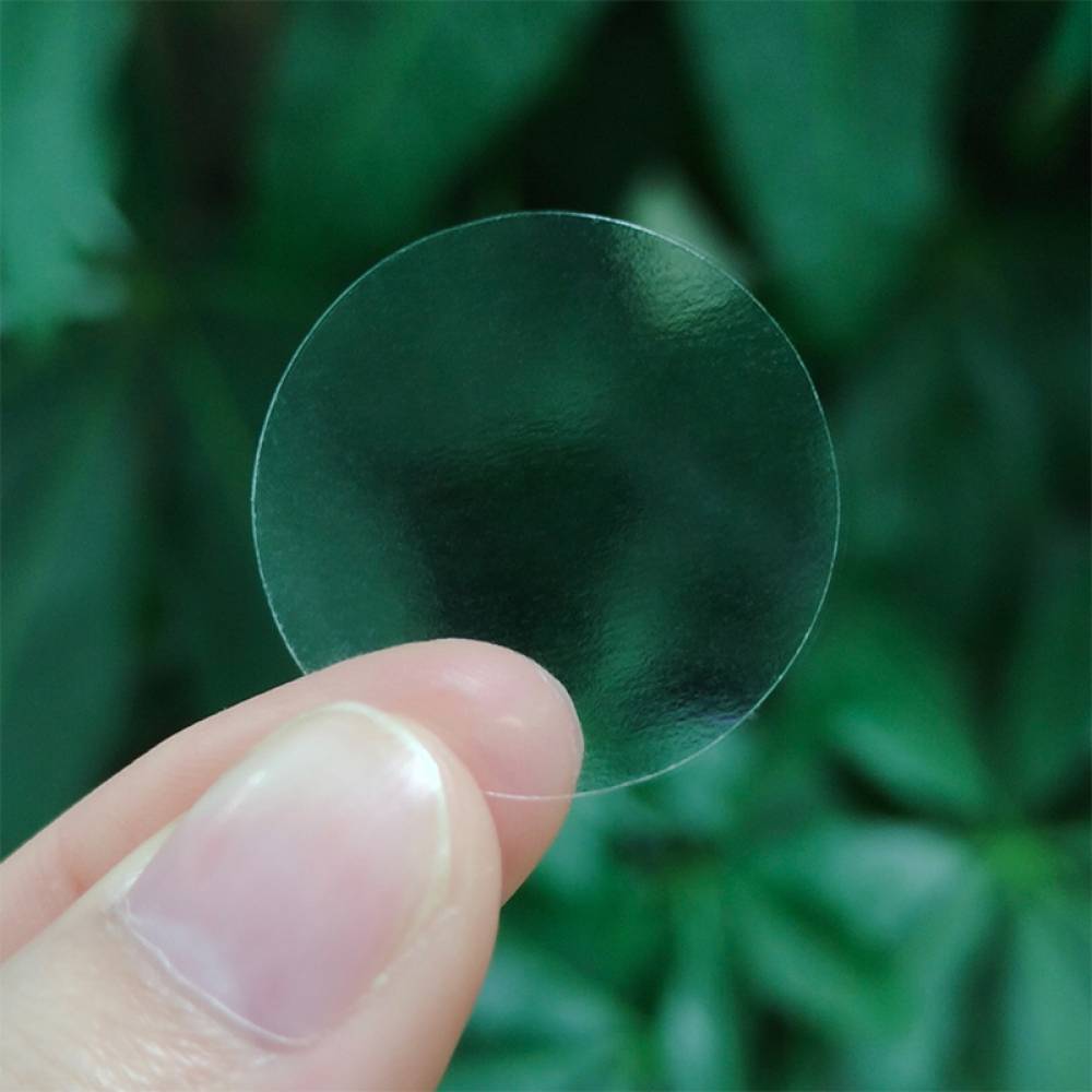 원형 투명 씰링 대용량 포장 스티커 20mm 500P DD-11784