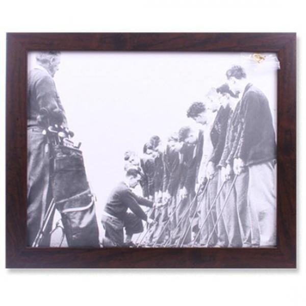 모티브액자11×14(S) 28x35cm(밤색)