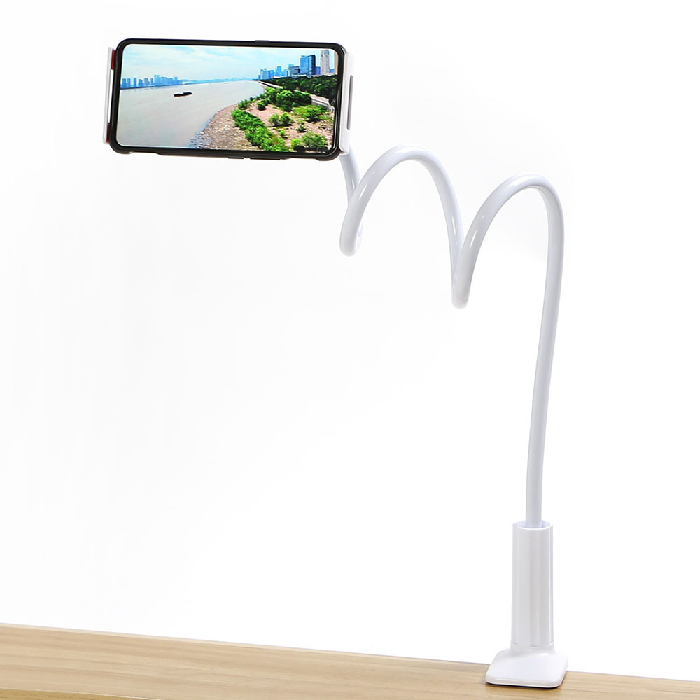 롱 자바라 태블릿 스마트폰 거치대 책상고정거치대