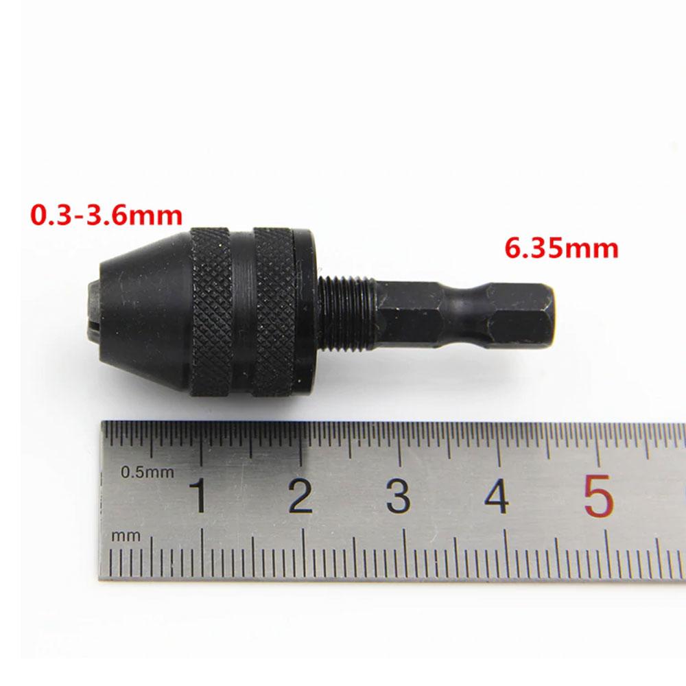 6.35mm 전동드라이버 드릴용 미니 드릴 척 키레스척