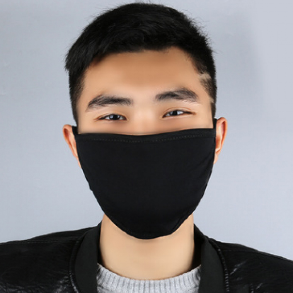 3겹 순면마스크(성인용) 빨아쓰는 마스크 방한대