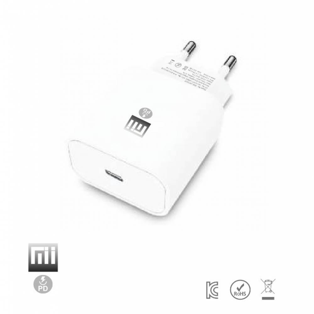 MII-S25W 초고속 1포트 가정용 충전기 헤드 케이블 미포함