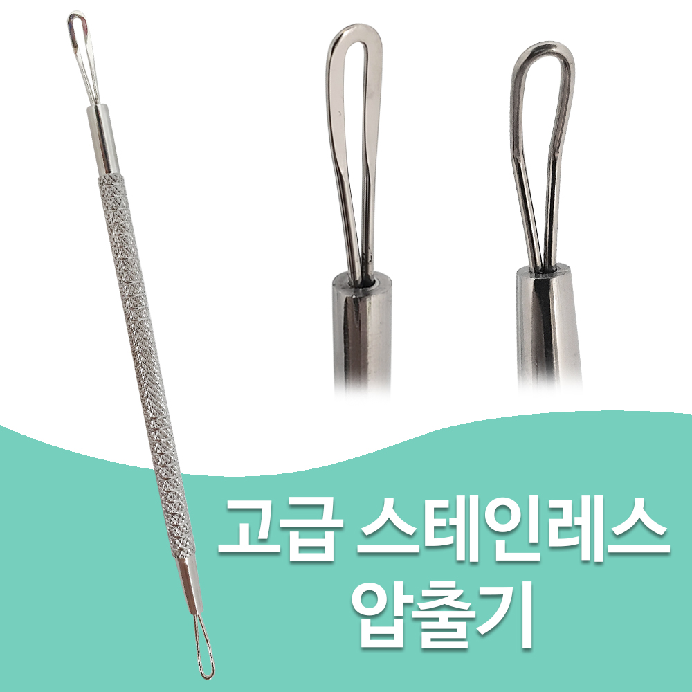 Aeib 고급 스테인레스 압출기(0157) 피지 블랙헤드