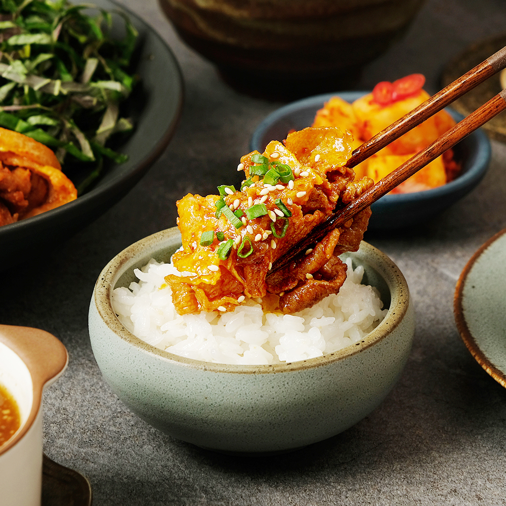 해로식탁 특제비법양념 제육볶음 불고기 돼지양념육 500g X 10팩