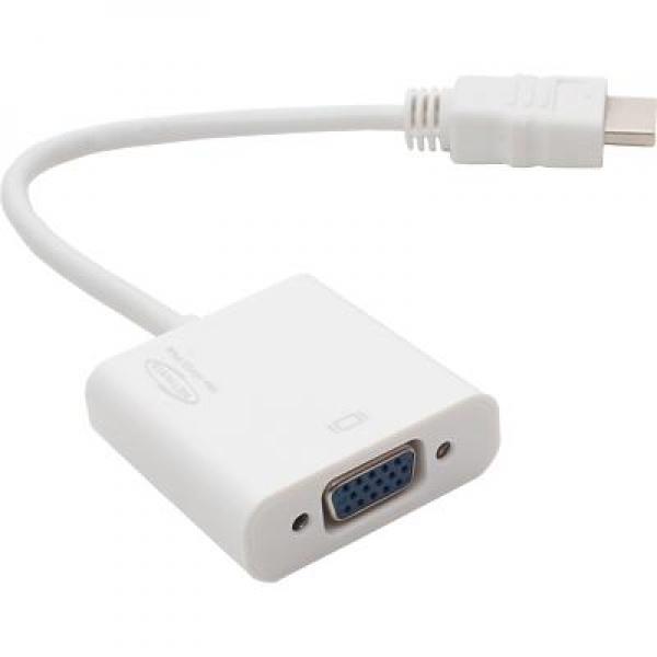 HDMI to VGA(RGB) 컨버터 케이블 유무전원 변환젠더