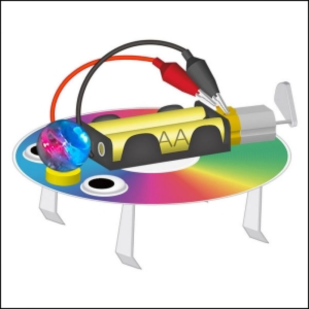 뉴 LED CD 진동로봇 만들기(1인용)