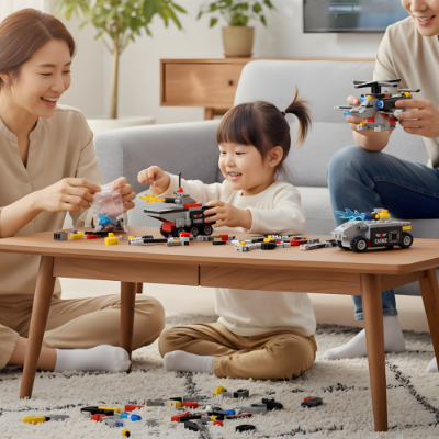 토탈블럭 항공모함 블록 539PCS 어린이 조립블럭 장난감 레고 호환 배 선박 레고시티
