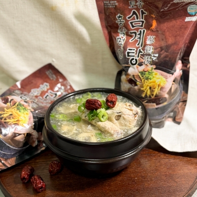 국내산 홍삼먹인 토종삼계탕 800g