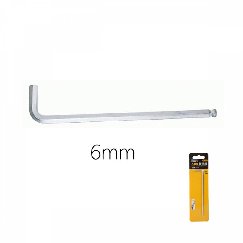 스마토 볼렌치 6mm 전장182mm(카드포장10개입)