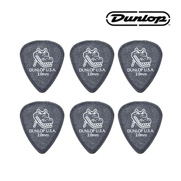 세트(6) 기타 피크 게이터그립 스탠다드 2.0mm Pick