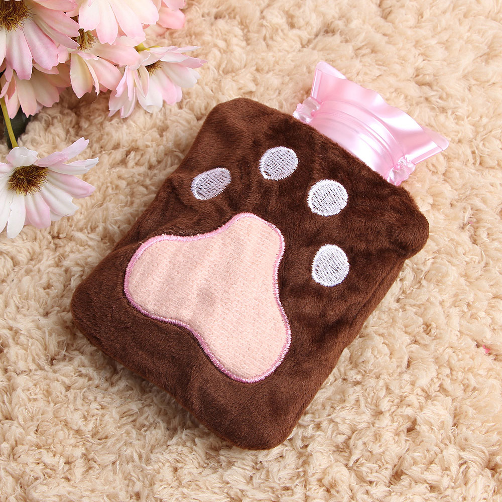 100ml 곰 발바닥 보온물주머니 찜질 온수팩