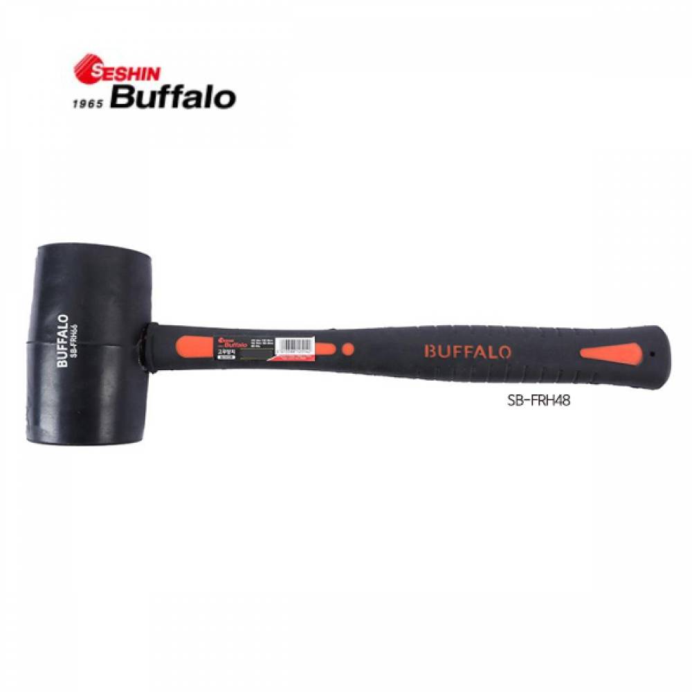 세신 화이버고무망치 SB-FRH48 8oz 280mm 390g