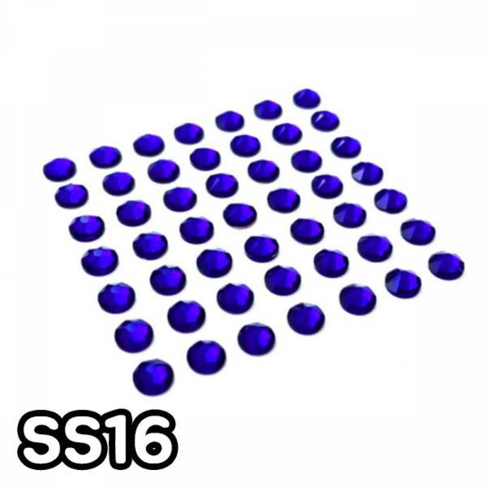 GGD 스와로브스키 2088 평스톤 - 코발트 SS16 20개