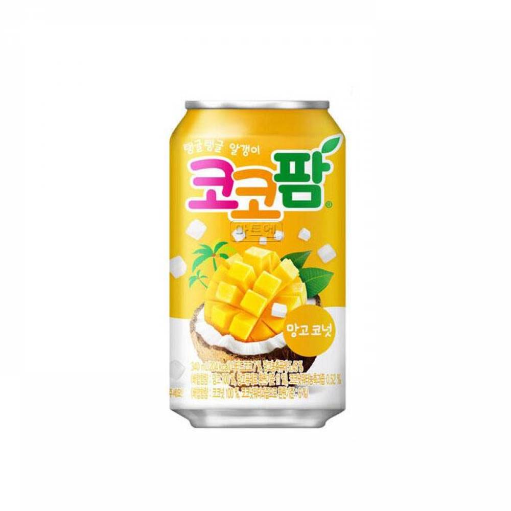 해태음료 코코팜 망고코코넛 340ml 1박스24캔 음료