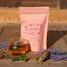 시골랩 낸내차 상추차 캐모마일 무카페인 허브 블렌딩 티 잠잘오는 수면 티백 20개입