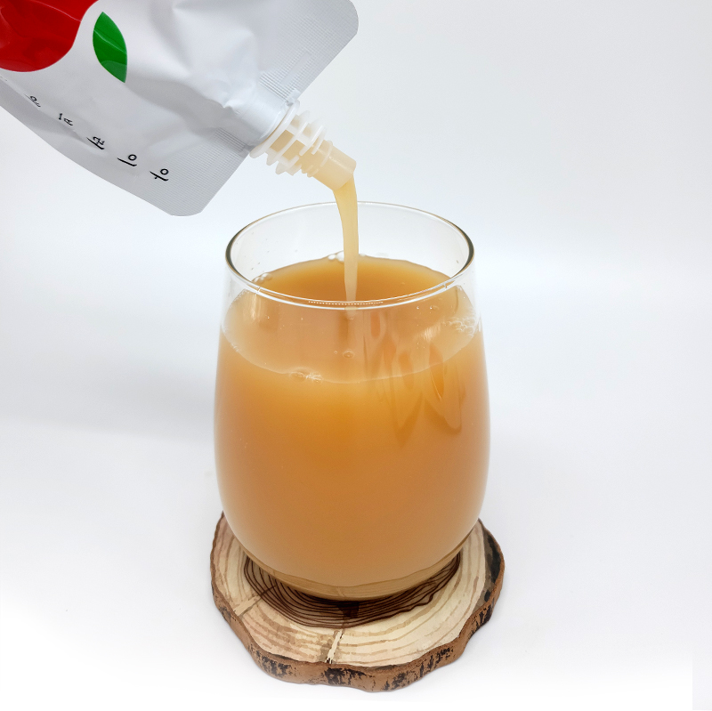 아이러브애플 의성 어린이 사과주스 haccp 학교급식 사과즙 100ml 30포