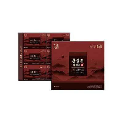 [★추석선물강추★ 농협홍삼] 100% 국산 6년근 홍삼농축액 한삼인 홍삼진플러스 50ml x 30포 (쇼핑백동봉)