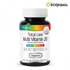 [★1+1 구성★ 로니웰] 토탈케어 멀티비타민 20 700mg × 90정(3개월분)
