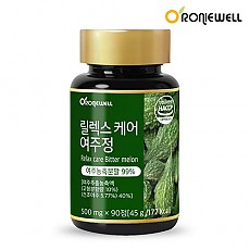 [★1+1 구성★ 로니웰] 로니웰 릴렉스케어 여주정 500mg × 90정(3개월분)