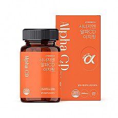[★무료배송★시너지엔] 시너지엔 알파CD 이지핏 1000mg x 60정