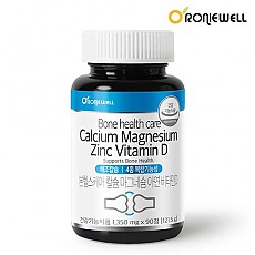 [로니웰] 본헬스케어 칼슘마그네슘아연비타민D 1350mg × 90정