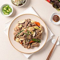 [명진푸드] 100% 국산 원료육 사용 명진 한돈 간장 고추장 불고기 500g (2종 택1)