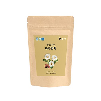 [간건강 피로회복 특화] 화곡원 하루힘차(흰민들레+대추) 1.2g x 30티백