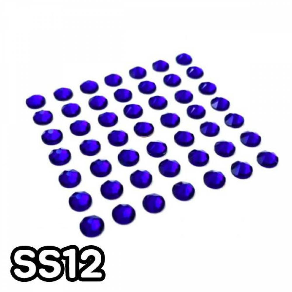 GGD 스와로브스키 2088 평스톤 - 코발트 SS12 30개